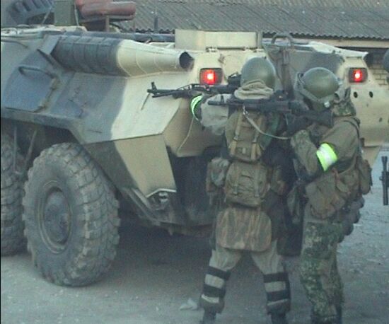 Special operation in Dagestani village