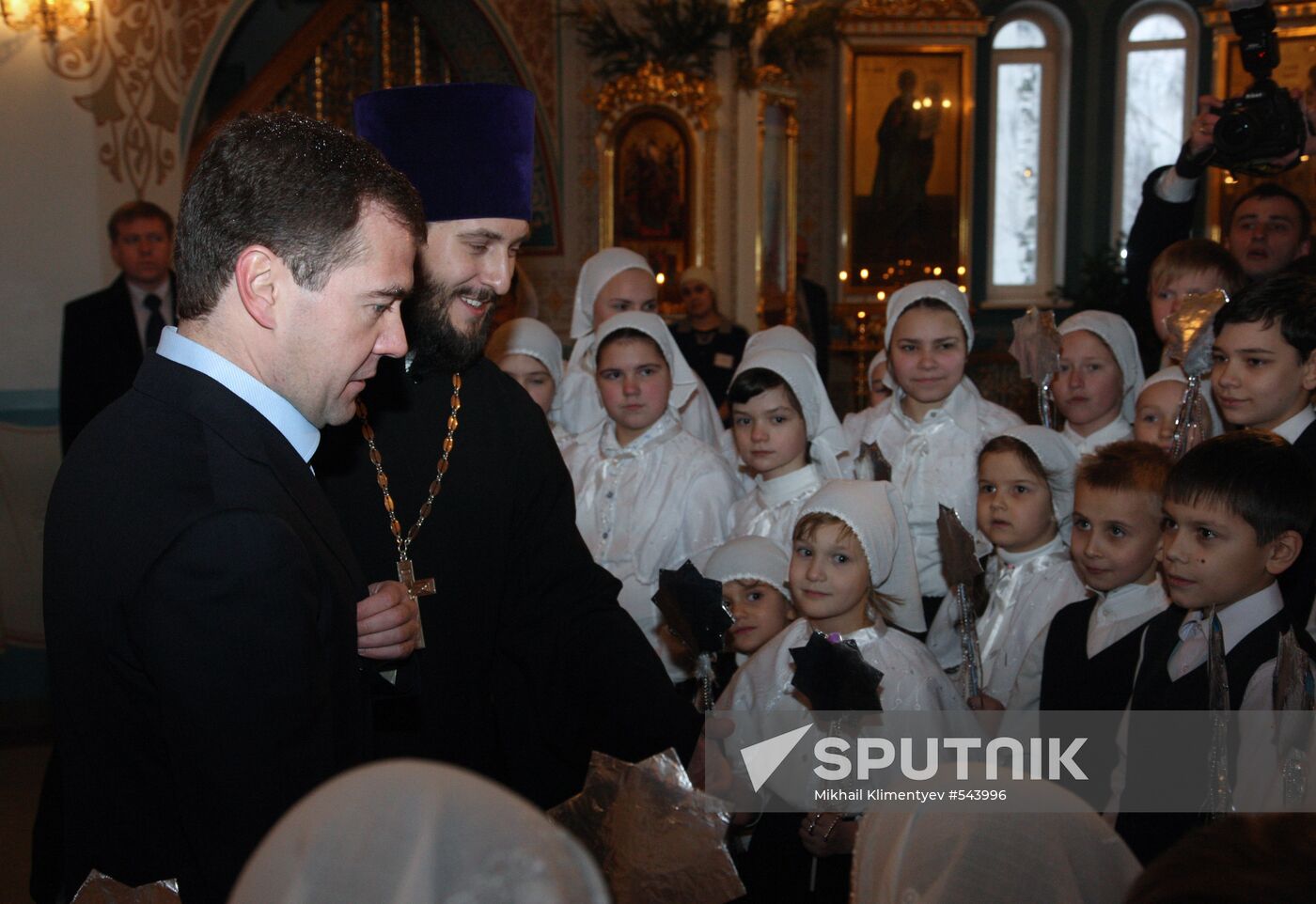 Dmitry Medvedev visits Vidnoye in Moscow Region