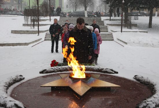Dmitry Medvedev visits Vidnoye in Moscow Region