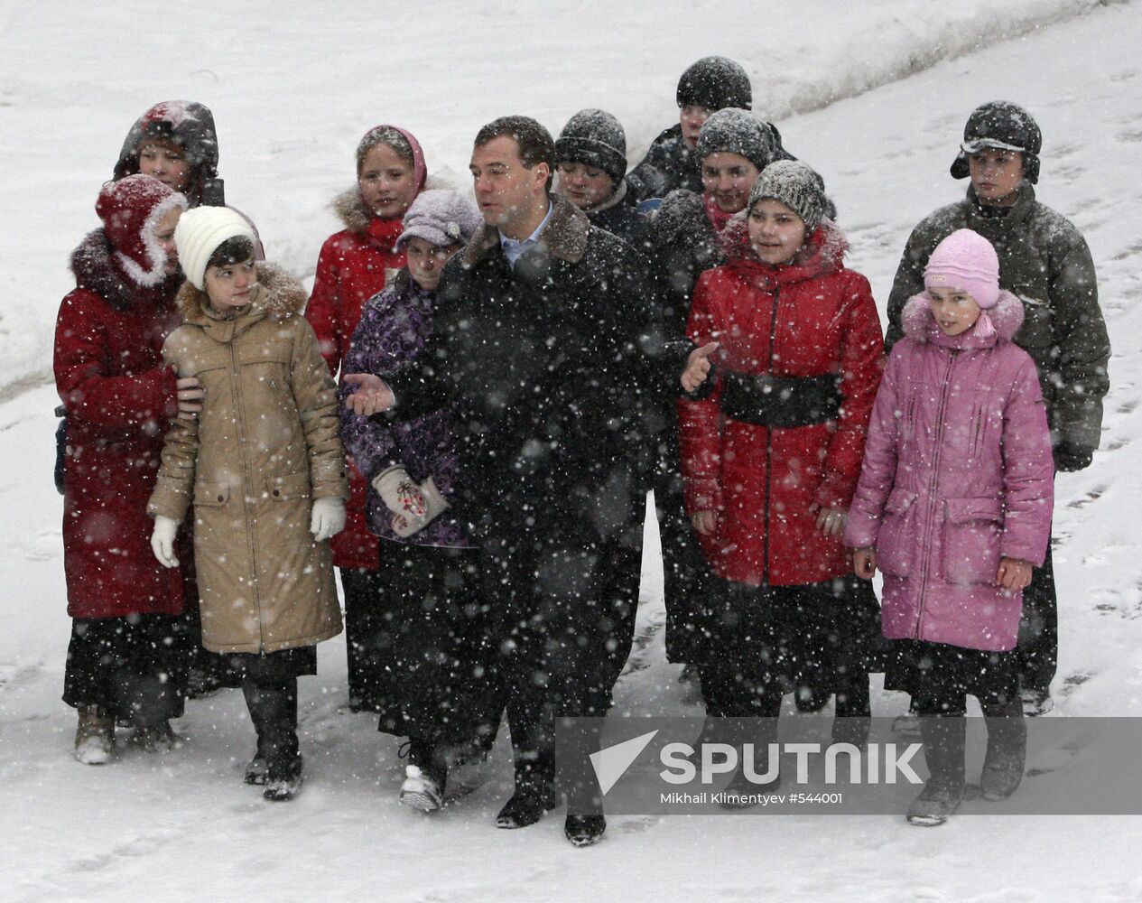 Dmitry Medvedev visits Vidnoye in Moscow Region