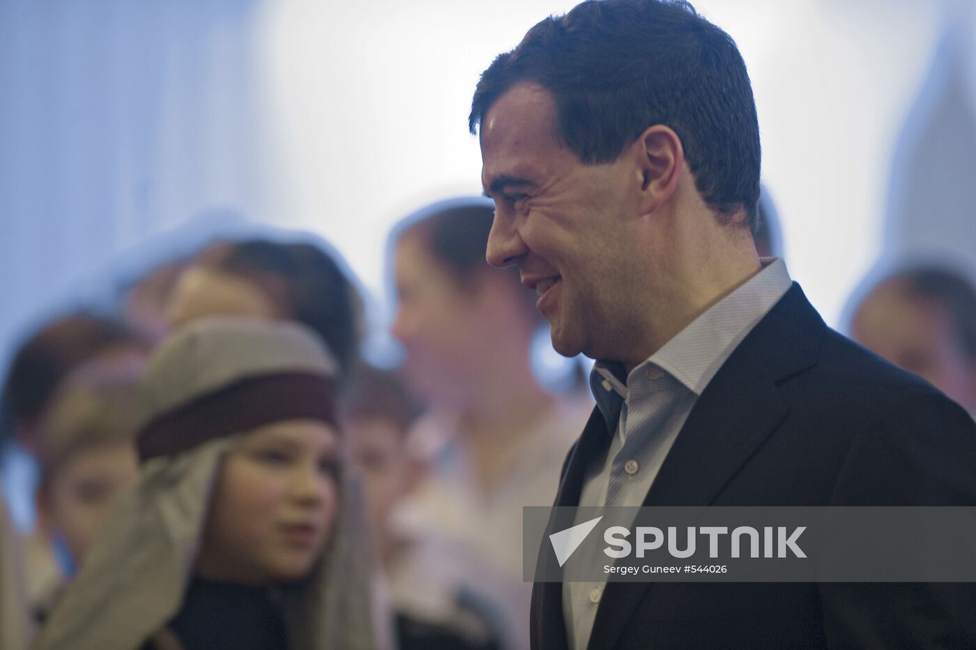 Dmitry Medvedev visits Vidnoye in Moscow Region