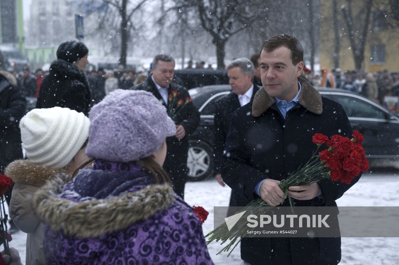 Dmitry Medvedev visits Vidnoye in Moscow Region