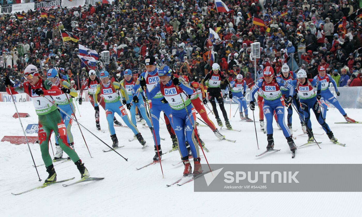 Biathlon World Cup IV. Women's sprint