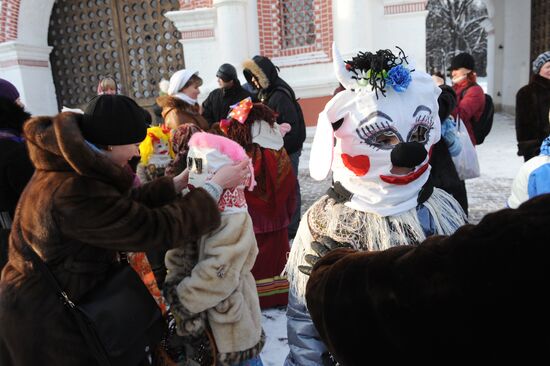 Recreation in Kolomenskoye