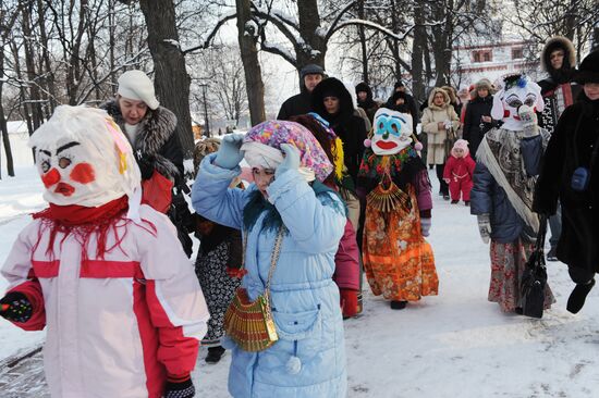 Recreation in Kolomenskoye