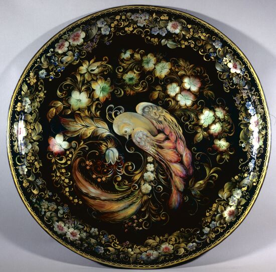 Zhostovo tray Fairy Tale