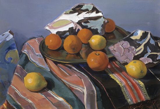 Still Life with Armenian Majolica