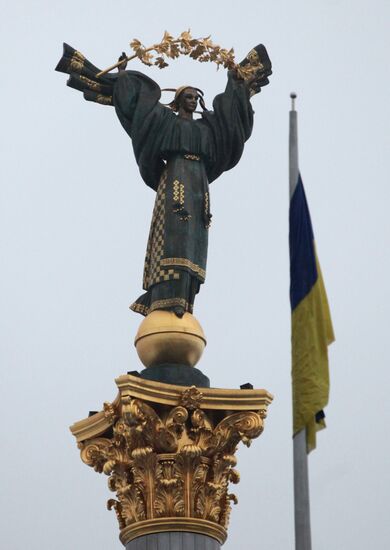 Kiev in anticipation of presidential election