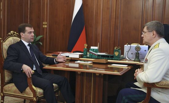 Dmitry Medvedev, Yury Chaika