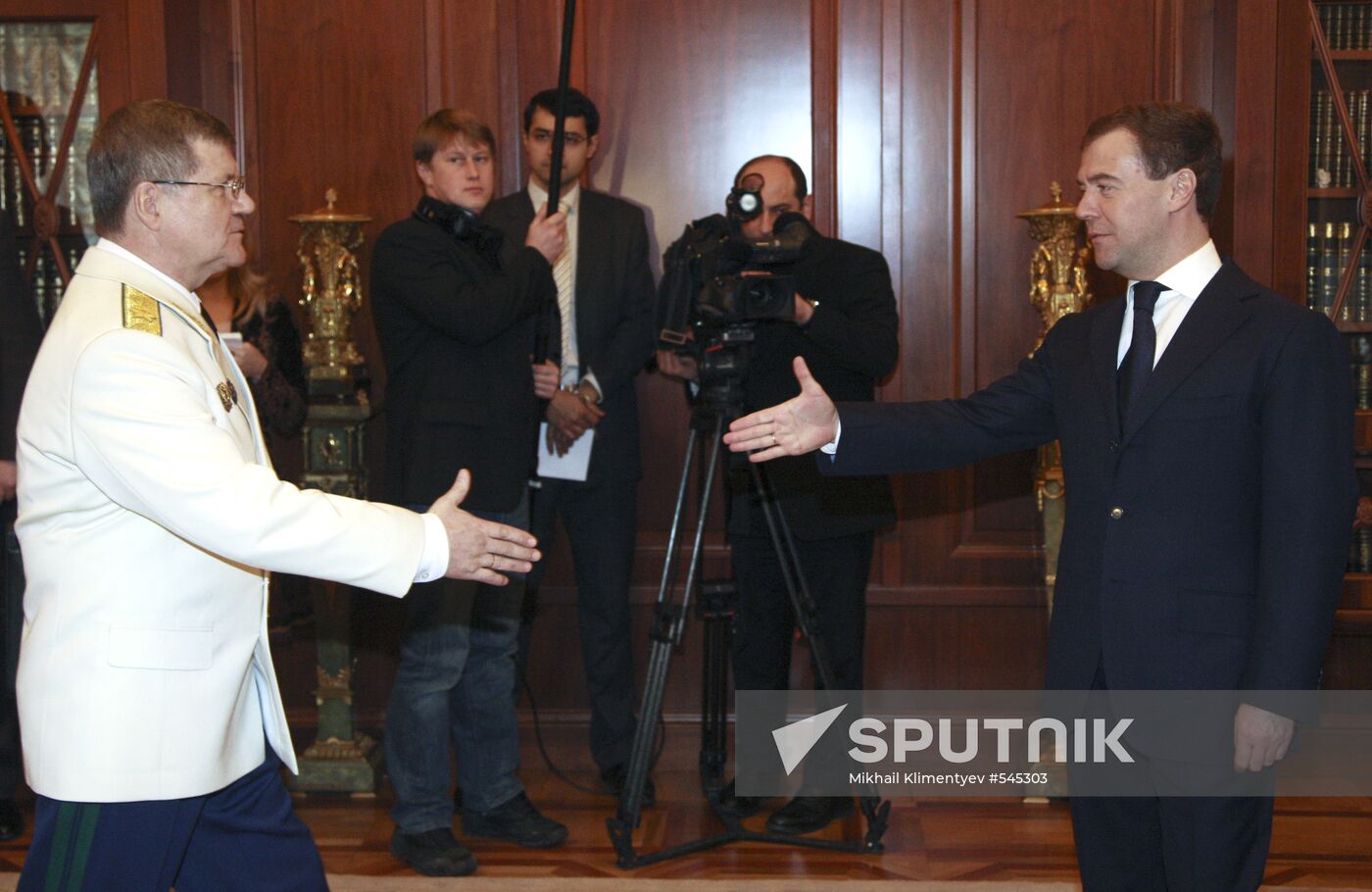 Dmitry Medvedev, Yury Chaika