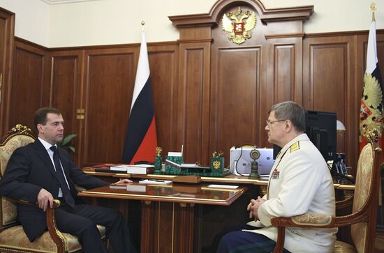 Dmitry Medvedev, Yury Chaika