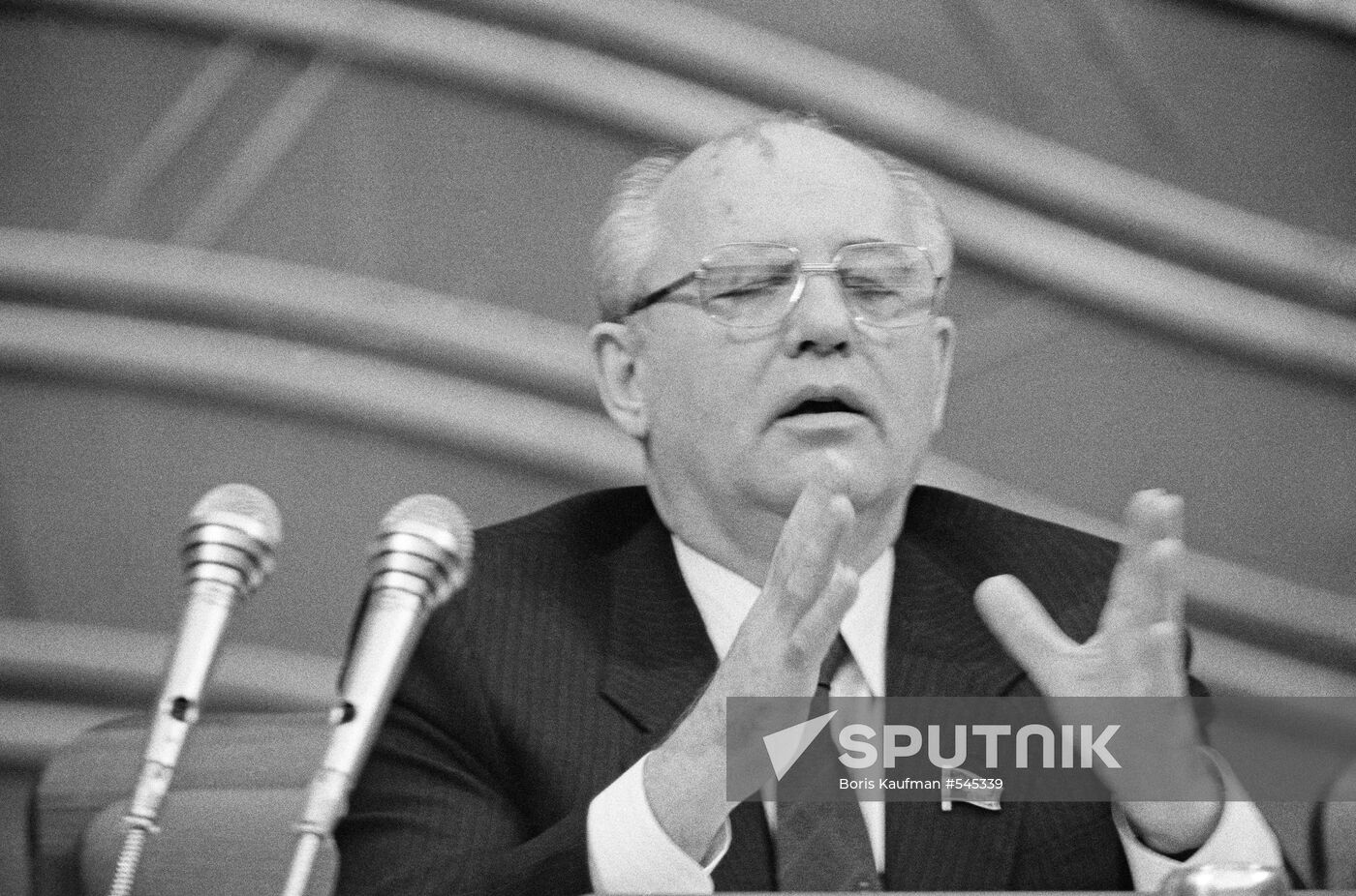 Mikhail Gorbachev's emotions