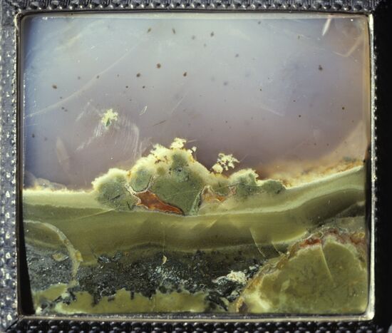 Decorative agate panel