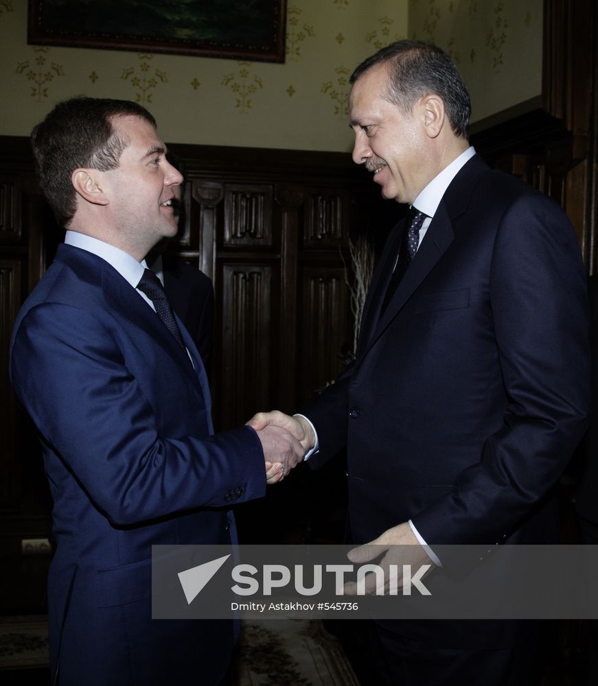 Medvedev and Erdogan