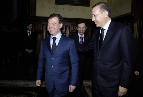 Medvedev and Erdogan