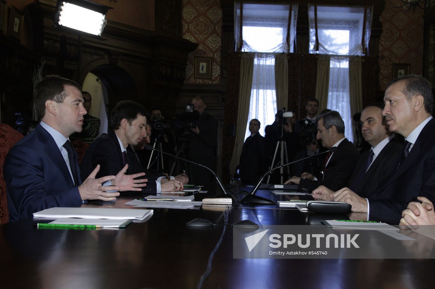 Medvedev and Erdogan