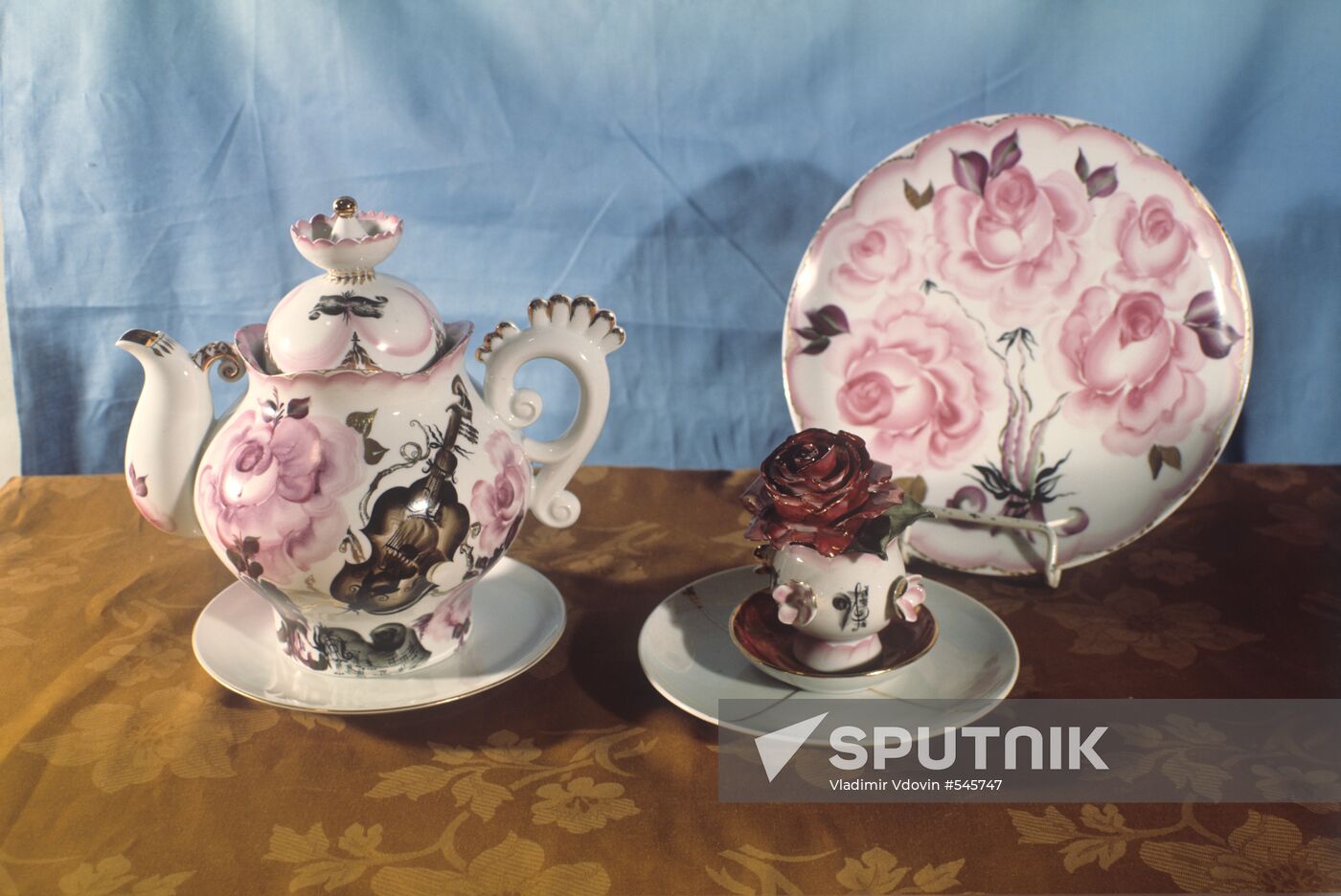 Set "Flowers and Music"