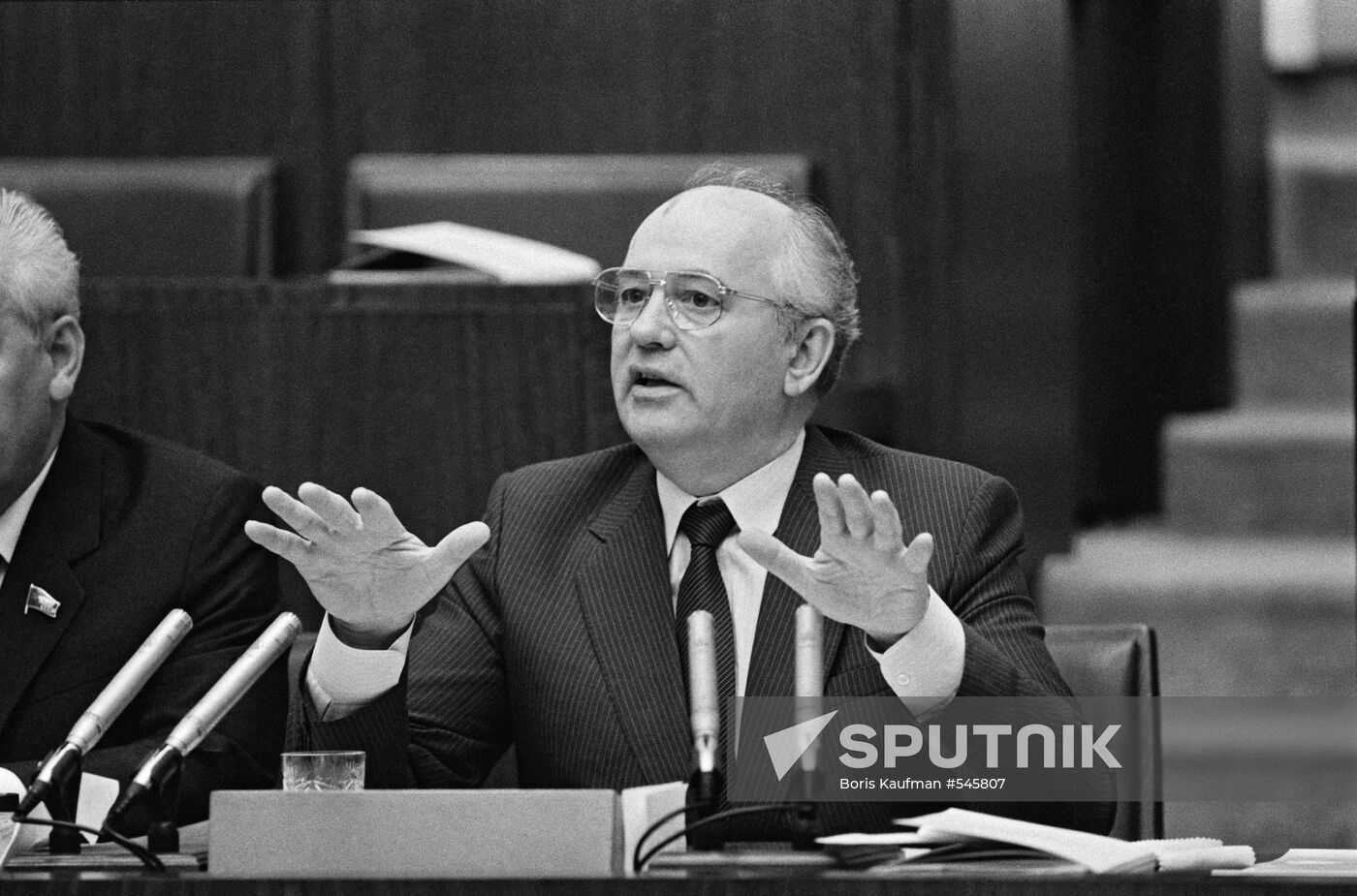 Mikhail Gorbachev's emotions