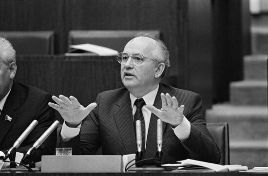 Mikhail Gorbachev's emotions