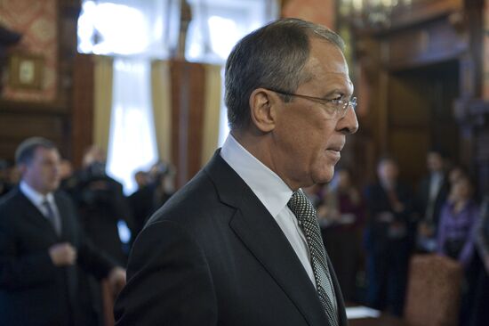 Russian Foreign Minister Sergei Lavrov
