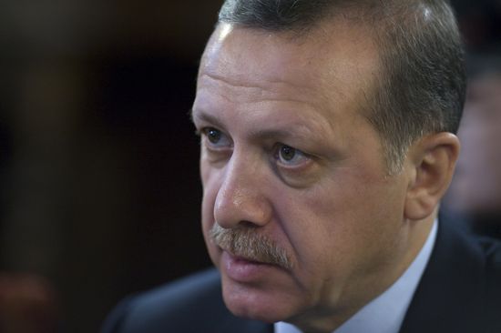 Dmitry Medvedev meets with Recep Tayyip Erdoğan