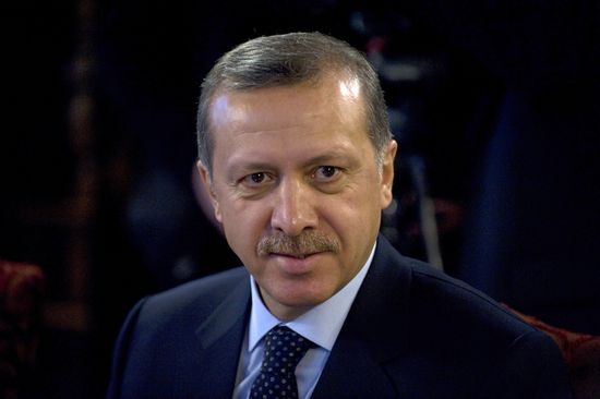 Dmitry Medvedev meets with Recep Tayyip Erdoğan
