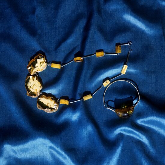 Amber jewelry