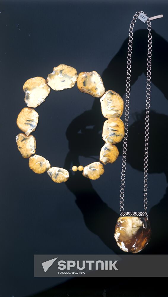 Amber jewelry