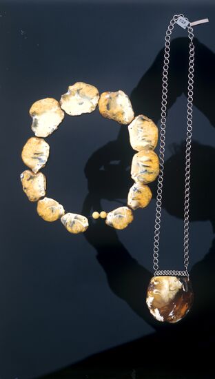 Amber jewelry