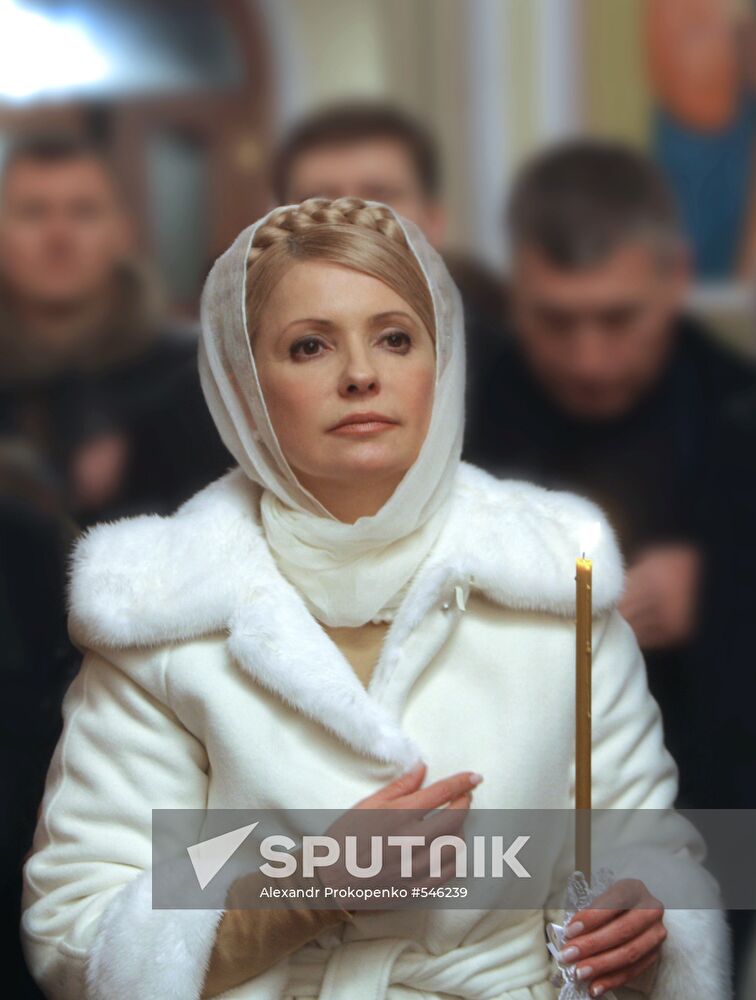 Yulia Tymoshenko tours Kiev Region