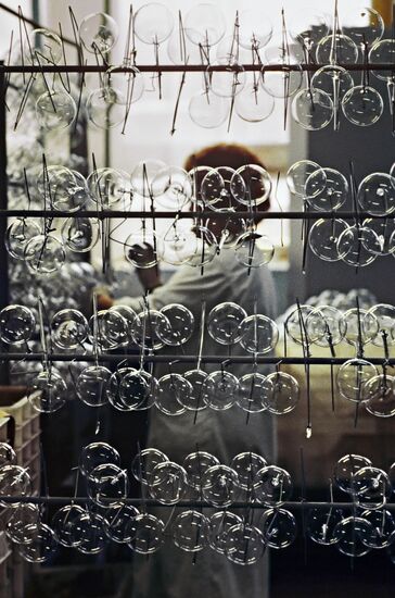 Glass ball billets