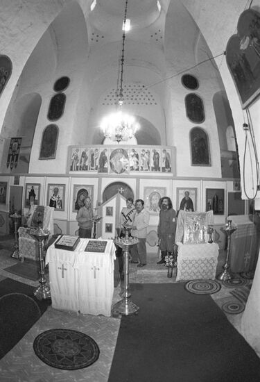 The iconostasis