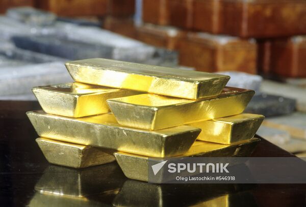 Gold ingots