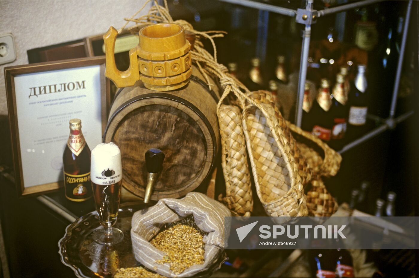 Beer still-life