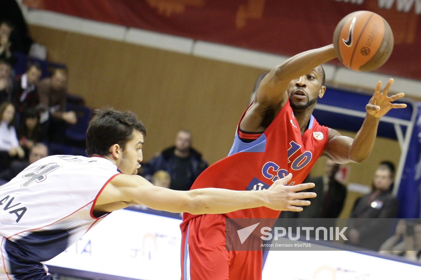 Basketball. ULEB Euro Cup. CSKA Moscow vs. Caja Laboral Baskonia