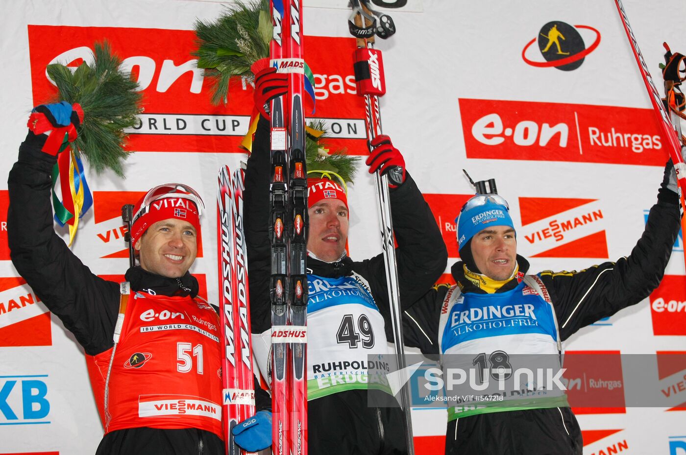 The Fifth stage of the Biathlon World Cup in Germany