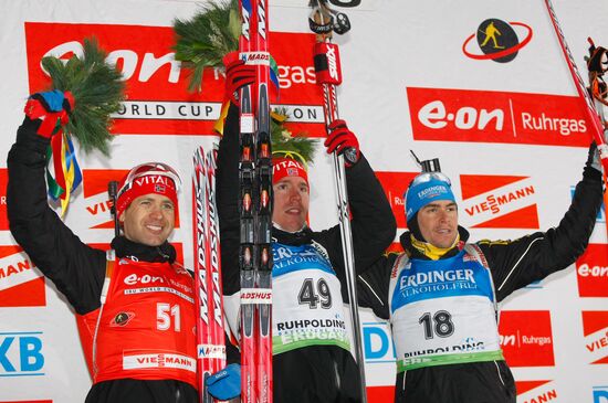 The Fifth stage of the Biathlon World Cup in Germany