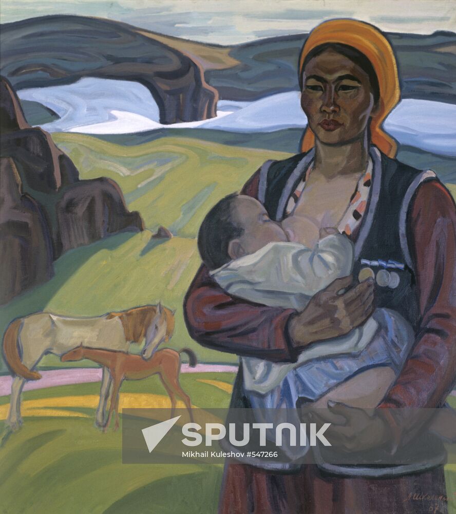 Exhibition "The 50th Anniversary of October Revolution"