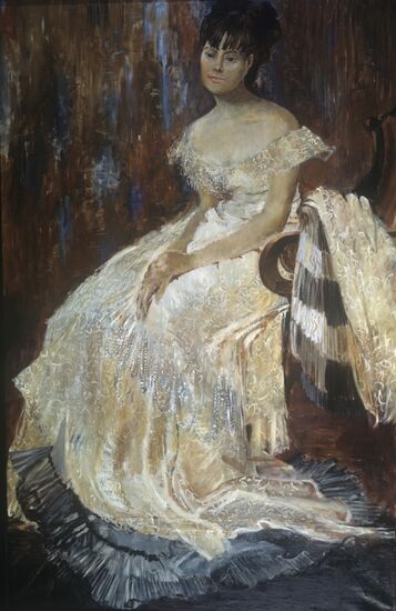 Reproduction of "T. Samoylova as Anna Karenina"