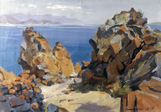 Mariam Aslamazyan's Sevan Lake