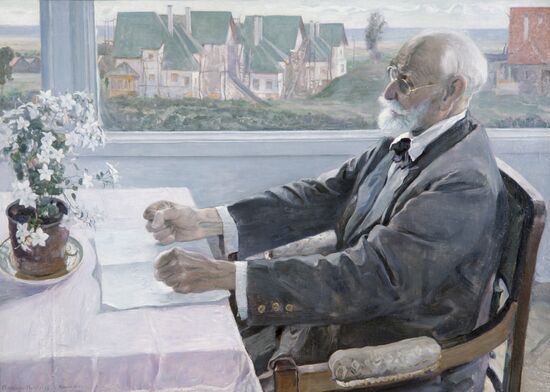 Portrait of Ivan Pavlov. Reproduction
