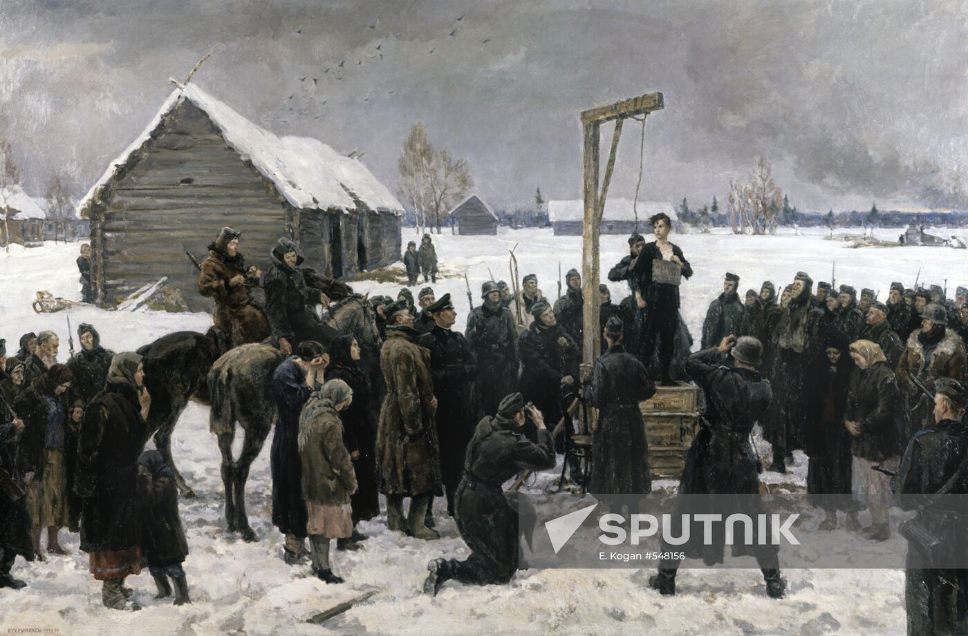 Reproduction of "Tanya" painting