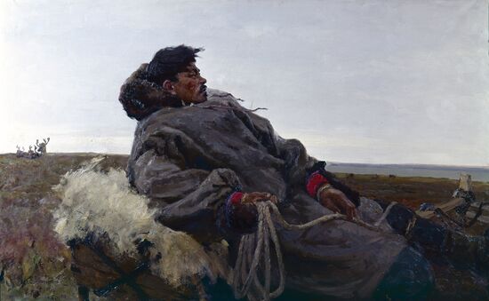 Reproduction of "Tundra Owner" by Dmitry Sveshnikov