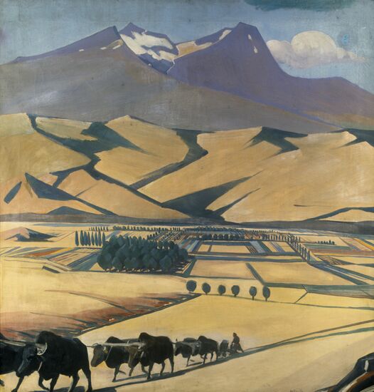 Painting of Soviet Armenia