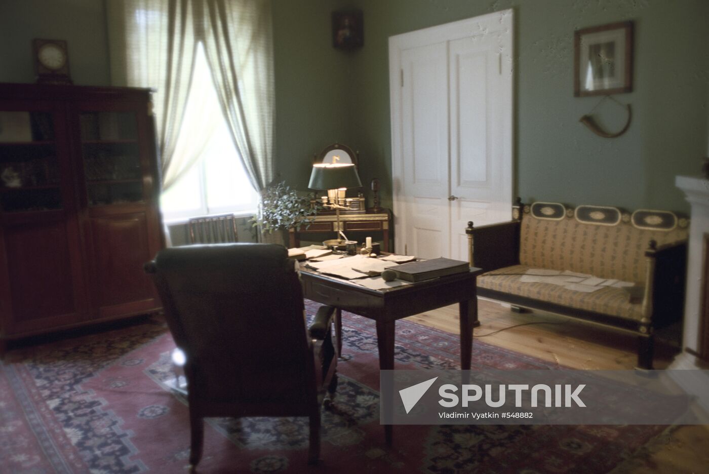 Alexander Pushkin's study