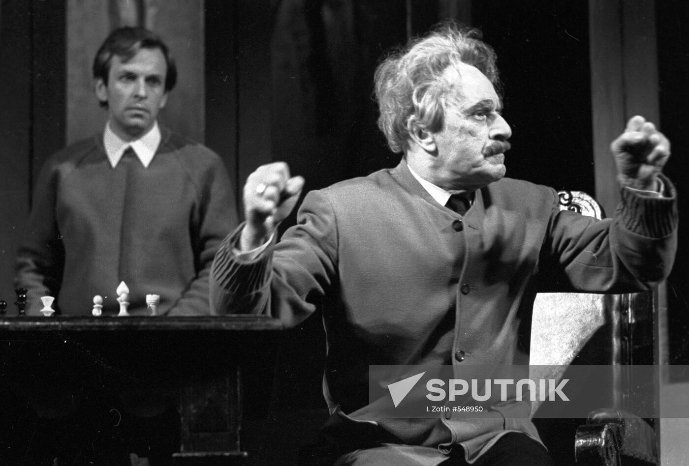 Actors Anatoly Ktorov and Sergei Desnitsky