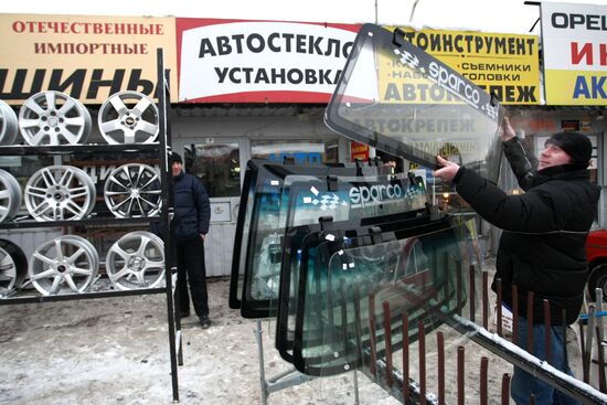 Khasansky market in St. Petersburg