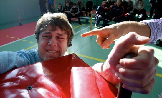 Armwrestling tournament in Vladivostok