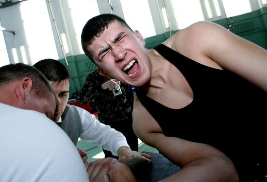 Armwrestling tournament in Vladivostok