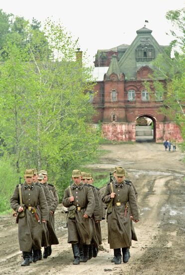 Trinity Lavra of St. Sergius seminary students serving in army